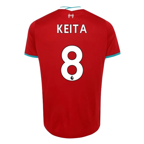 Maglia Liverpool NO.8 Keita Prima 20/21 Rosso